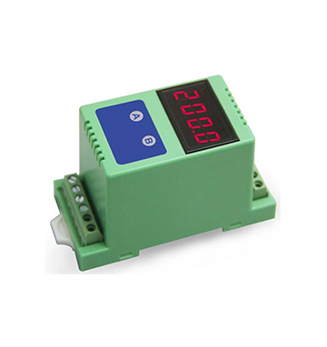 7、DIN 1X1 ISOEM (LED1)系列模擬信號(hào)智能顯示控制隔離變送器