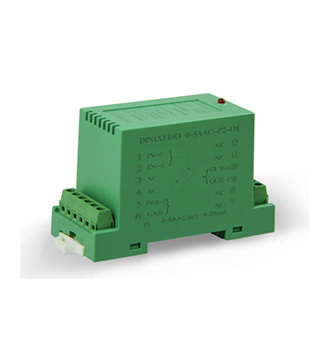 17、DIN1×1 ISO NNAC-O1系列無源二線制交流電壓電流轉(zhuǎn)4-20mA信號(hào)隔離變送器