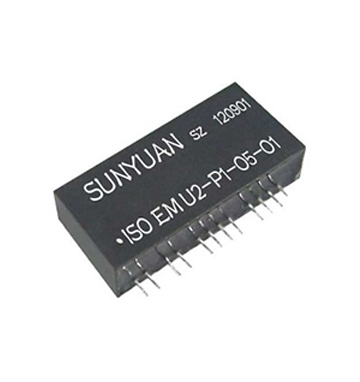 27、ISO EM U(A)-P-O-O 系列IC封裝模擬信號(hào)一進(jìn)二出隔離放大器變送器
