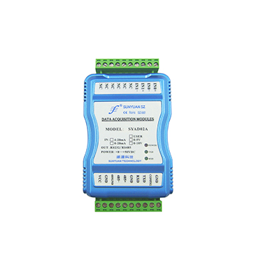 5、ISO AD02/ISO AD04系列2路-4路輸入各通道隔離型防竄擾智能傳感器模塊